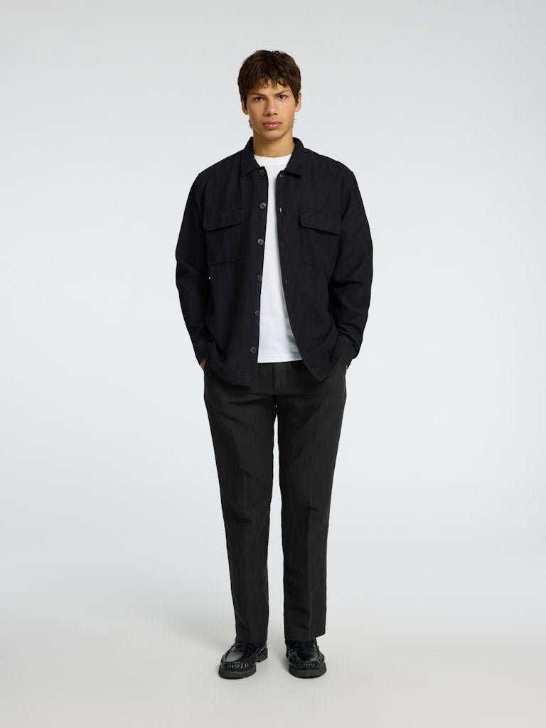 Selected Men Bukser & Jeans 16096224-skycaptain-black_S - Bygholm Menswear